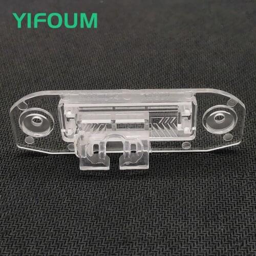 YIFOUM Car Rear View Camera Bracket License Plate Lights For Volvo V40 S40 S40L V50 V60 XC60 S60 S60L C70 V70 XC70 S80 S80L XC90
