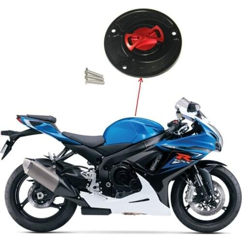 CNC Motorcycle Fuel Gas Cap Tank Cover Keyless Caps For Suzuki GSXR600 GSXR750 GSXR1000 2005-2020 GSXR GSX-R 600 750 1000 SV650