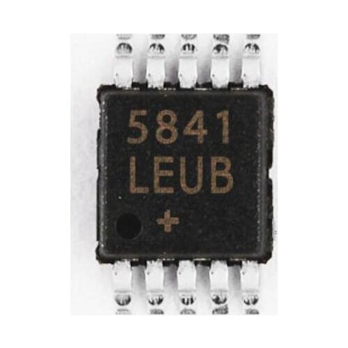 MAX5841LEUB MSOP10 Original Spot Four 10-Bit Low-Power 2-Wire Serial Voltage Output DAC