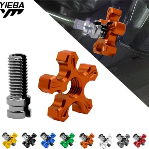 Motorcycle CNC Billet Clutch Cable Wire Adjuster Screw M8*1.25 for bmw s1000rr 650nk bn600 lx650 125 200 390 Buell 1125R