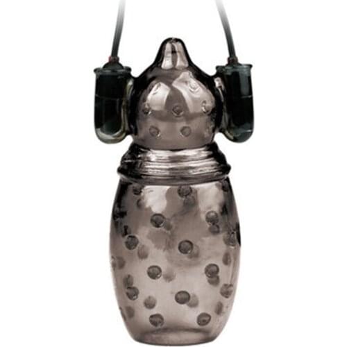 Male Masturbator Cup Penis Vibrator Adult Sex Toy Penis Training Device TK-ing