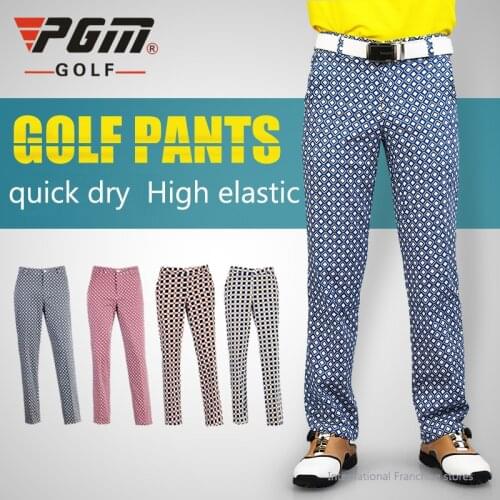 Special ! Slim Men Long Trousers Plaid Thin Pant Full Length Trousers Clothes Men Pantalon De Golf Apparel pantalon 2018 New