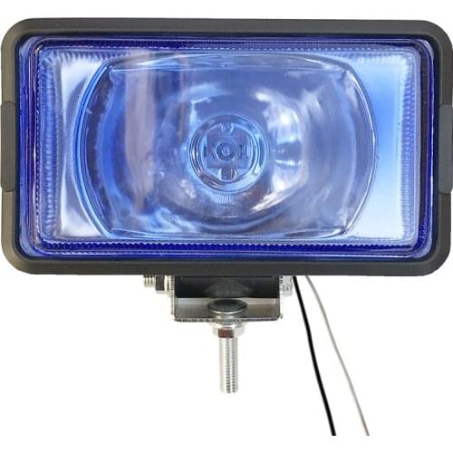 Pair Offroad fog light 12v 55w Car truck halogen headlights 4x4 4WD Spotlight SUV ATV RV Van Bullbar headlamp Aux driving lamp