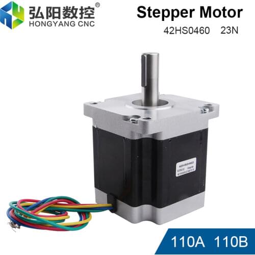 1PCS Stepper Motor 110A 110B With 4 Wires 6.0A 23N 42HS0460 Motor For CNC Engraving And Milling Machine For 3D Printer