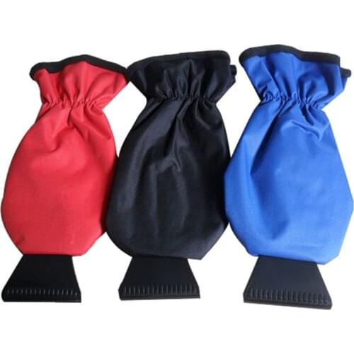 Snow Scraper Removal Glove Cloth Cleaning Snow Shovel Ice Scraper Tool For Auto Window Outdoor Car-stying Winter Gloves
