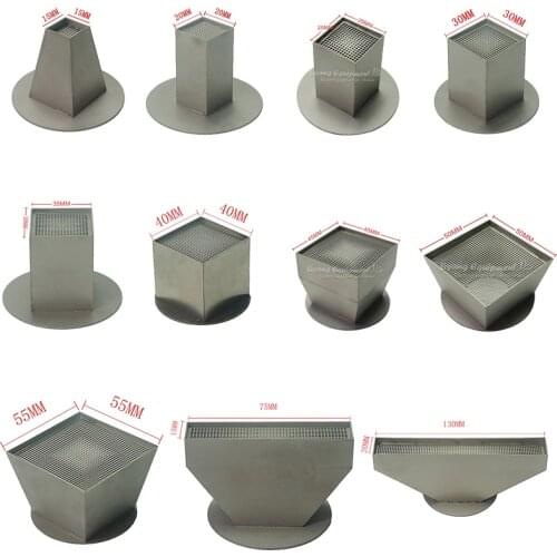 BGA Nozzle SMD Hot air gun nozzle 850 Hot air Desoldering Station for 15mm 20mm 25mm 30mm 35mm 45mm 50mm for bga rework machine