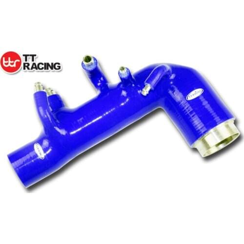 TT1862BL- Subaru Impreza WRX/STi GDA GDB Silicone Intake Induction Hose fit Forester Blue