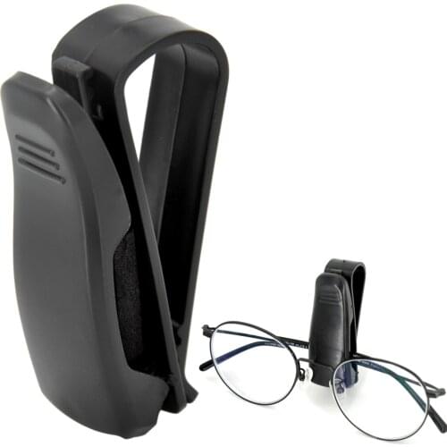 Universal Car Sunglasses Clip Card Ticket Holder Auto Sun Visor Glasses Box Fastener Pen Case Eyeglasses Accessories