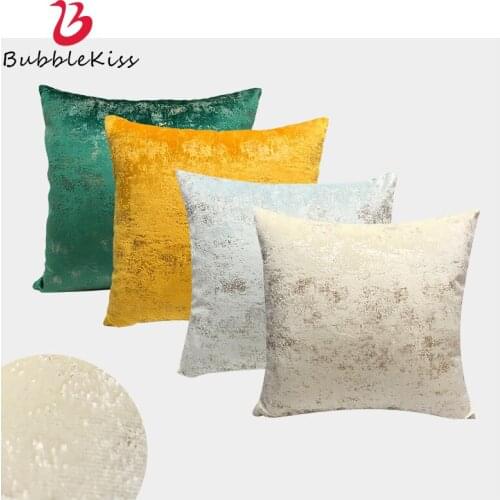 Bubble Kiss Bronzing Flannel Pillow Cover Tie-Dye Sofa Pillowcase Sample Room Living Room Office Decoration Pillow Cushion Cover