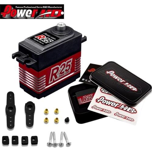 Power HD R25 6-7.4V 20Kg High-Speed Voltage Metal Gear Brushless Digtal Servo For RC Airplane Truck Car Boat Robot Toy
