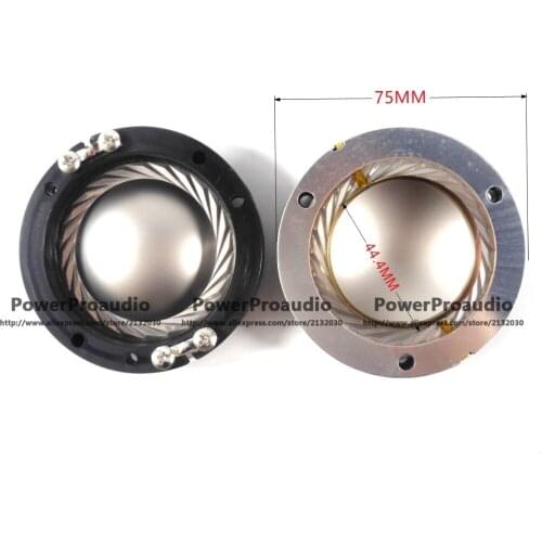 Voice coil 44.5mm 44.4mm Replacement diaphragm 8 ohm Horn Tweeter 8Ohm Aluminium FLat Wire