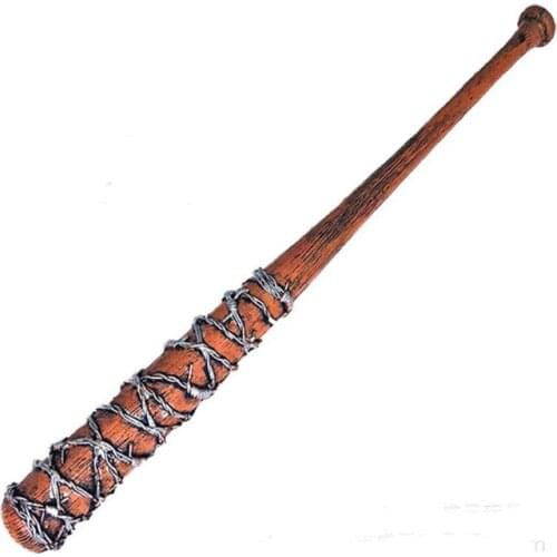 1:1 Wooden The Walking Dead tool Negan Action Figure Toy model Weapon Cosplay PVC baseball bat softball bit stick Toys