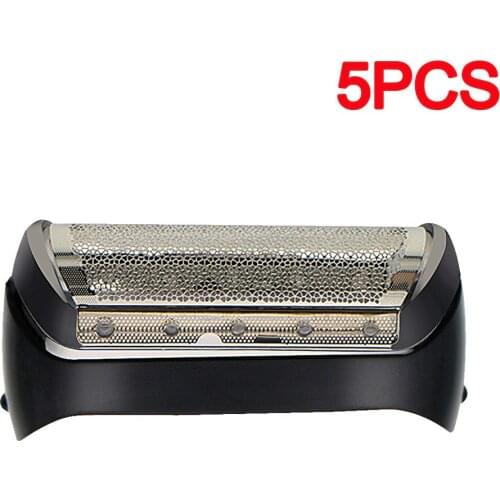 5pcs Foil Screen ronist for Braun 180 190 1775 1735 2675 2775 2838 Series Z Z20,Z30,Z40,Z50,Z60, CruZer1/2/3/4 Shaver Razor