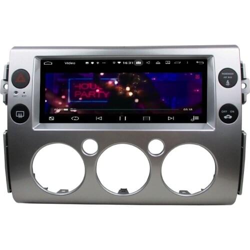 6 Core 10.25" PX6 Android 9.0 Car Stereo For Toyota FJ cruiser 2007-2017 Car Radio 1024*600 Multimedia Player 4G+64G Audio DSP