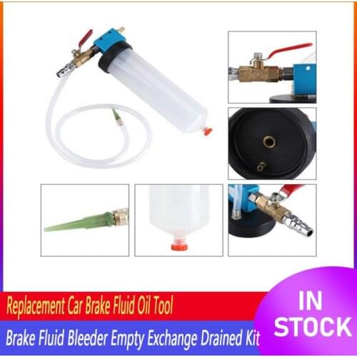 Car Brake Fluid Oil Change Replacement Tool Hydraulic Clutch Oil Pump Bleeder Empty Exchange Drained Kit Auto Car Accessory