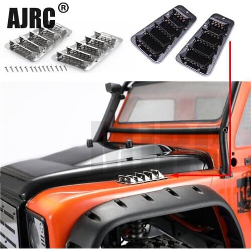 RC Car Air Filter Engine Large Flow Air Inlet Cover for Traxxas TRX4 AXIAL SCX10 Defender D90 D110 Series RC Model Car Parts
