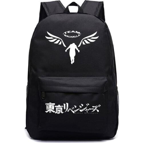 Anime Tokyo Revengers Designer Backpack Teenager School Bag Students Kids Tokyo Revengers Bookbag Tokyo Revengers Backpacks