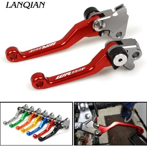 For YAMAHA WR250F WR 250F WR 250 F 2001 - 2015 2002 2003 2004 2005 2006 Motocross dirt bike CNC Pivot Brake Clutch Levers