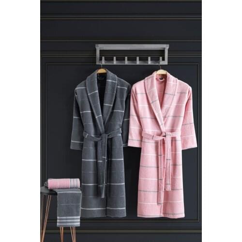 Artlıfe 100 Cotton 4 Piece Bathrobes Set