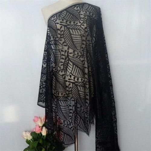 3M Chantilly Lace Trim Leaf Pattern French Gorgeous Eyelash Lace Trim for Bridesmaid Skirt Hem