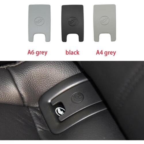 Car Rear Seat Hook ISOFIX Cover Child Restraint for Audi A4 A6 Black / grey 19-18 4G8 887 187