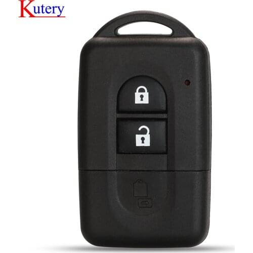 Kutery 3 buttons Replacement Remote Car Key Shell Case Holder for Nissan MICRA Xtrail JUKE Qashqai j11 Sunny