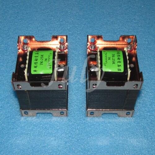 7K: 25K (6K+6K) 300B tube amplifier single-ended drive transformer 25mA 19H inverted balanced drive transformer, 21HZ-28KHZ-3DB