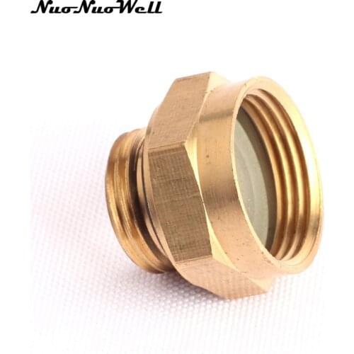 3pcs NuoNuoWell Brass M18 to M22 Thread Straight Connector for Garden Irrigation Watering Valve Water Gun Adapter Hose Fittings