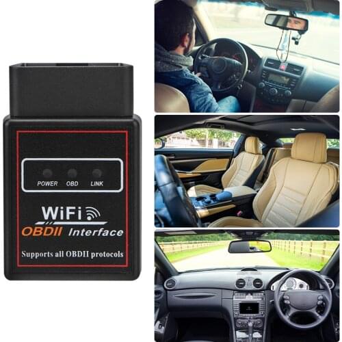 LEEPEE ELM 327 V2.1 OBD2 Code Reader WIFI ELM327 OBDII Auto Diagnostic Tool OBD2 Car Diagnostic Tool Scanner Car Scanner Tool
