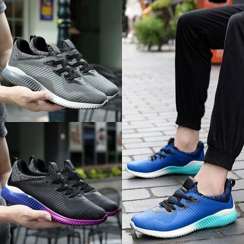 Fashion Black Mens Running Shoes Sneakers Breathable Jogging Walking Men Sport Shoes Ultralight Athletic Sneakers Basket Homme