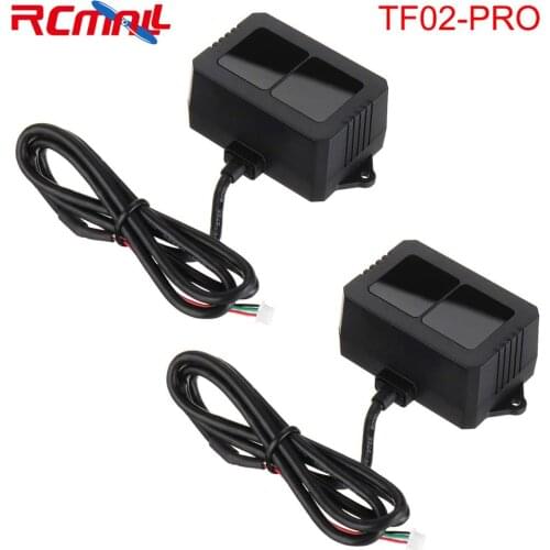 2PCS TF02 Pro TOF Single Point Lidar Range Finder Sensor Module 40m LED Rangefinder Ranging Laser Detector UART I2C IP65