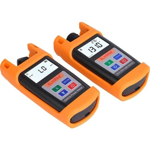 Promotion FTTH Fiber Optical Test Tool Power Meter KPM-25M OPM -70~+10dBm,Light Source KLS-25M SM 1310/1550nm