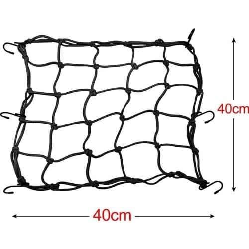 40*40cm Motorcycle Motorbike Luggage Mesh Net Bike Scooter Motor Helmet Holder Moto Fuel Tank Mesh Nets Cargo Bag Free Shipping