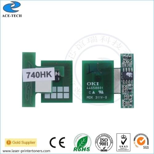 JP version Compatible toner chip For Ricoh SP C740 C750 C751 printer laser cartridge 600584 ~ 600587