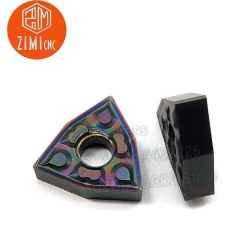 WNMG080404-SF Carbide cutting insert for machining steel parts External Turning Tool metal lathe tools