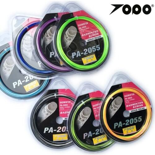 10pcs/lot TOPO PA2055 multicolour string/Badminton String/badminton racket string