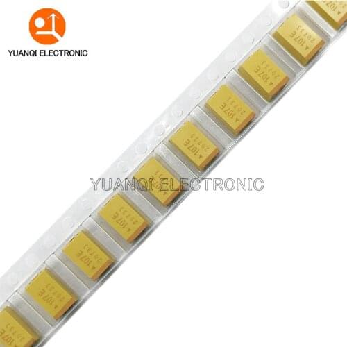 10pcs Type E 7343-43 100UF 1000UF SMD tantalum capacitor 6V 25V 107 108