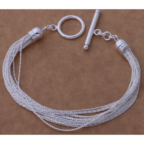 AH257 Trendy wholesale bracelet, sterling fashion jewelry multi-thread TO /bnxakfea bboajsva