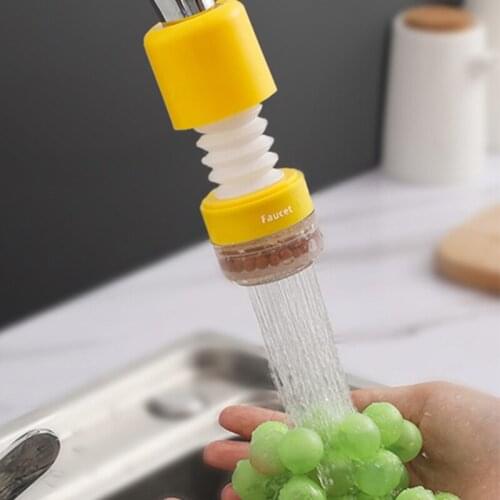Water Tap Extension Filter Water Tap Gadget Kitchen Bathroom Accessories 360 Degree Adjustable Faucet Extender Shower