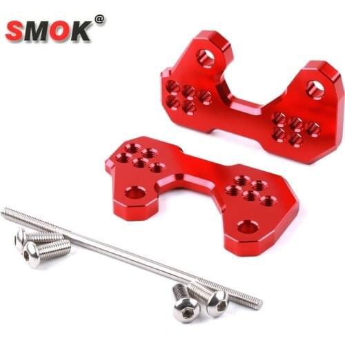 SMOK Motorcycle CNC Aluminum Alloy Accessories Rearset Base Foot Pegs Rear For Yamaha MT 03 MT03 MT-03 R3 2015-2016