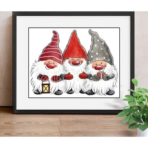 Diamond Painting Santa Claus Painting With Diamonds Christmas Diamond Embroidery Full Drill Square Diamond Mosaic Decor