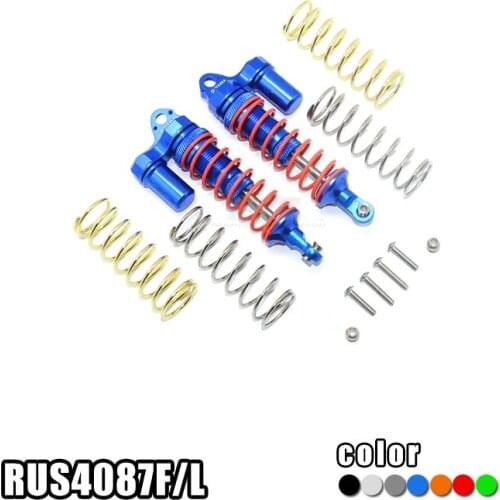 GPM ALUMINUM FRONT ADJUSTABLE L-SHAPE PIGGY BACK SHOCKS 87MM For TRAXXAS SLASH 4X4 RC Upgrade