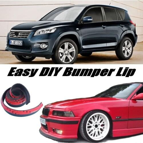 NOVOVISU For TOYOTA RAV4 RAV-4 RAV 4 Vanguard Bumper Lip / Front Spoiler Deflector For Car View Tuning / Body Kit / Strip Skirt