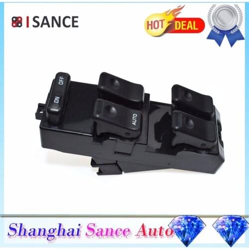 ISANCE Master Power Window Control Switch BC8E66350A B01A66350D For MAZDA 323 1994 1995 1996 1997 1996 1997 1998 1999 2000