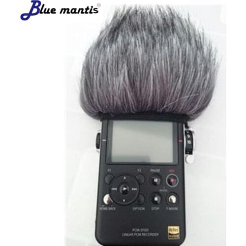 Dead Cat Outdoor Artificial Fur Windscreen For SONY PCM-D50 PCM-D100 High Quality Windshield Microphone Cover Reduce Wind Noise