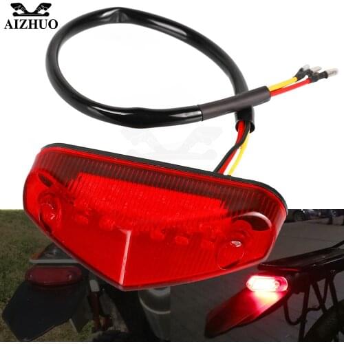 Motocross Dirt Bike FOR HONDA XR250 XR 250 400 450 MOTARD 1995-2007 2006 2005 Motorbike Turn Signal Lights Taillight Off-road