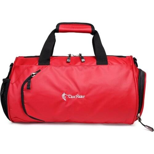 Male Nylon Travel Bag Women Large Duffle Independent Shoes Storage Big Fitness Bags Handbag Bag Luggage Shoulder Bag