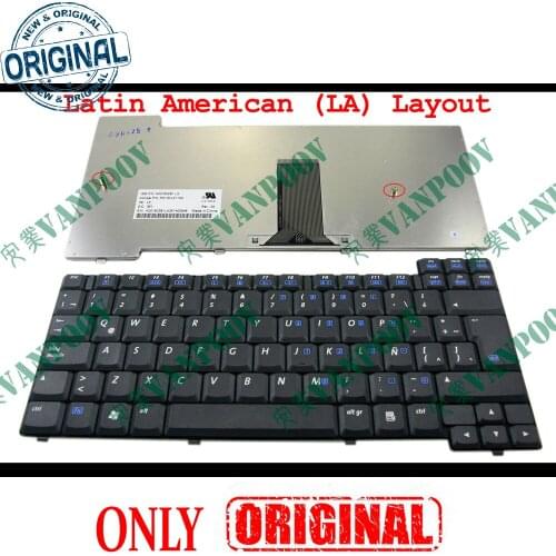 New Notebook Laptop keyboard for HP Compaq Presario X1000 NX7000 Pavilion ZT3400 Black Teclado LA Similar Spanish SP K001602B1