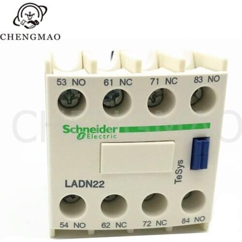 Original Schneider Auxiliary Contact Block LADN22C Schneider TeSys D-LADN Contact Block