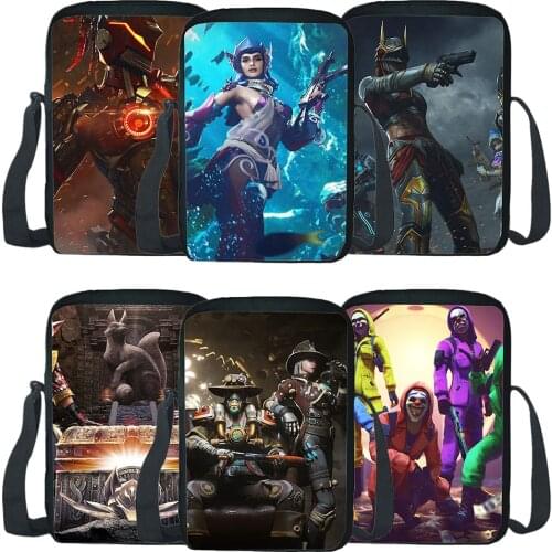 3D Hot Game Free Fire Garena Shoulder Bag Children Crossbody Bags For Teenage Free Fire Messenger Bags Men Cross-body Knapsack